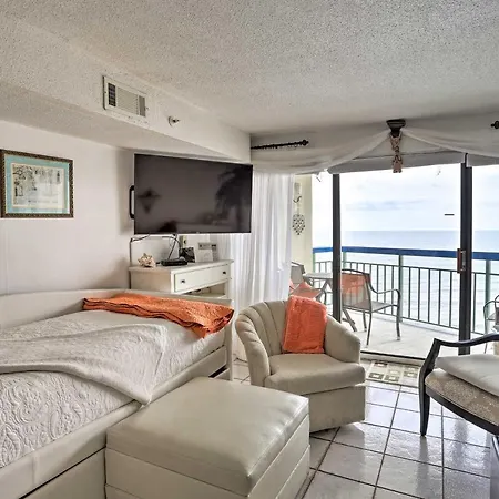 North Myrtle Beach Condo With Oceanfront Pool Access